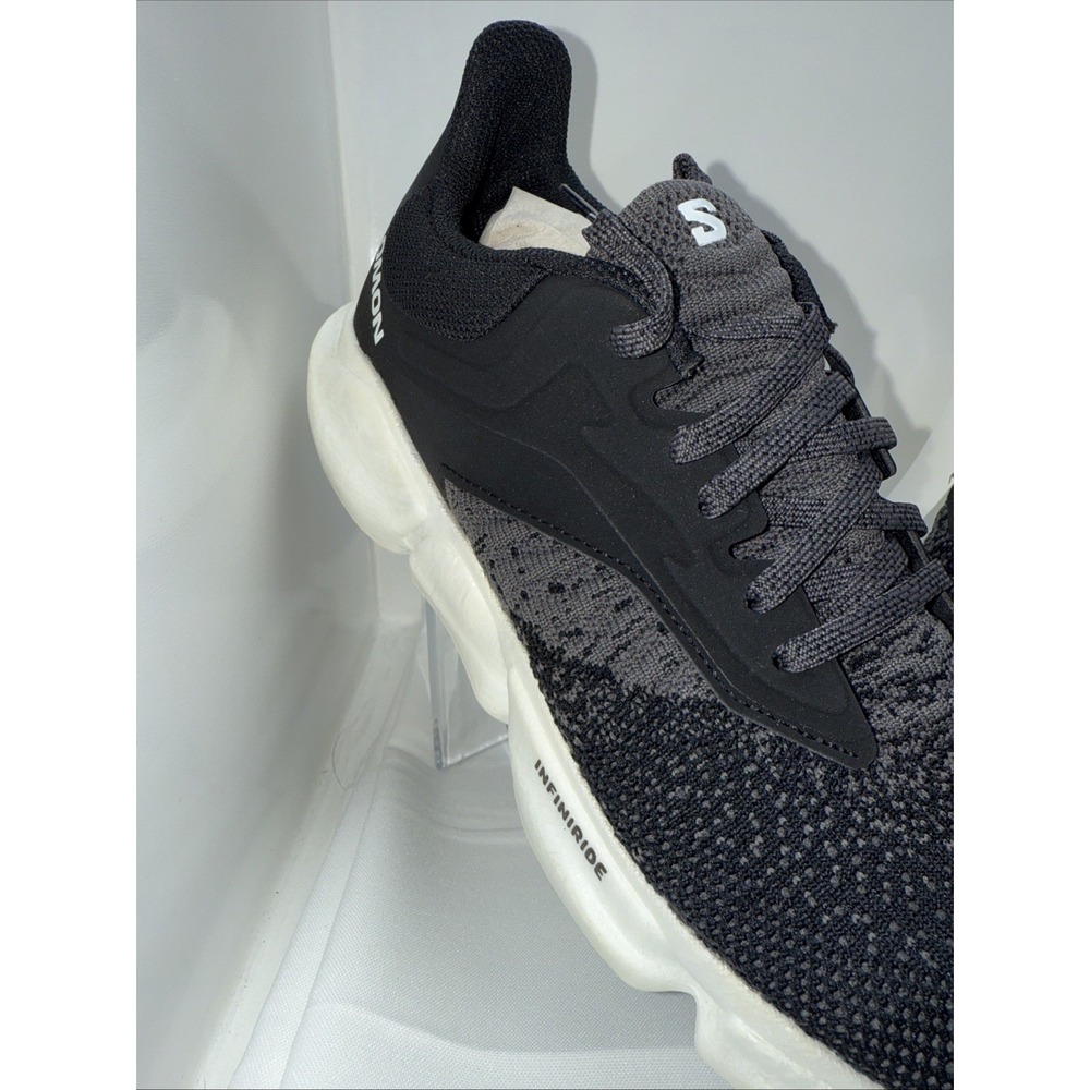 Salomon Predict Soc 3 Womens Size 9.5 Running Shoes Black White - Picture 4 of 13